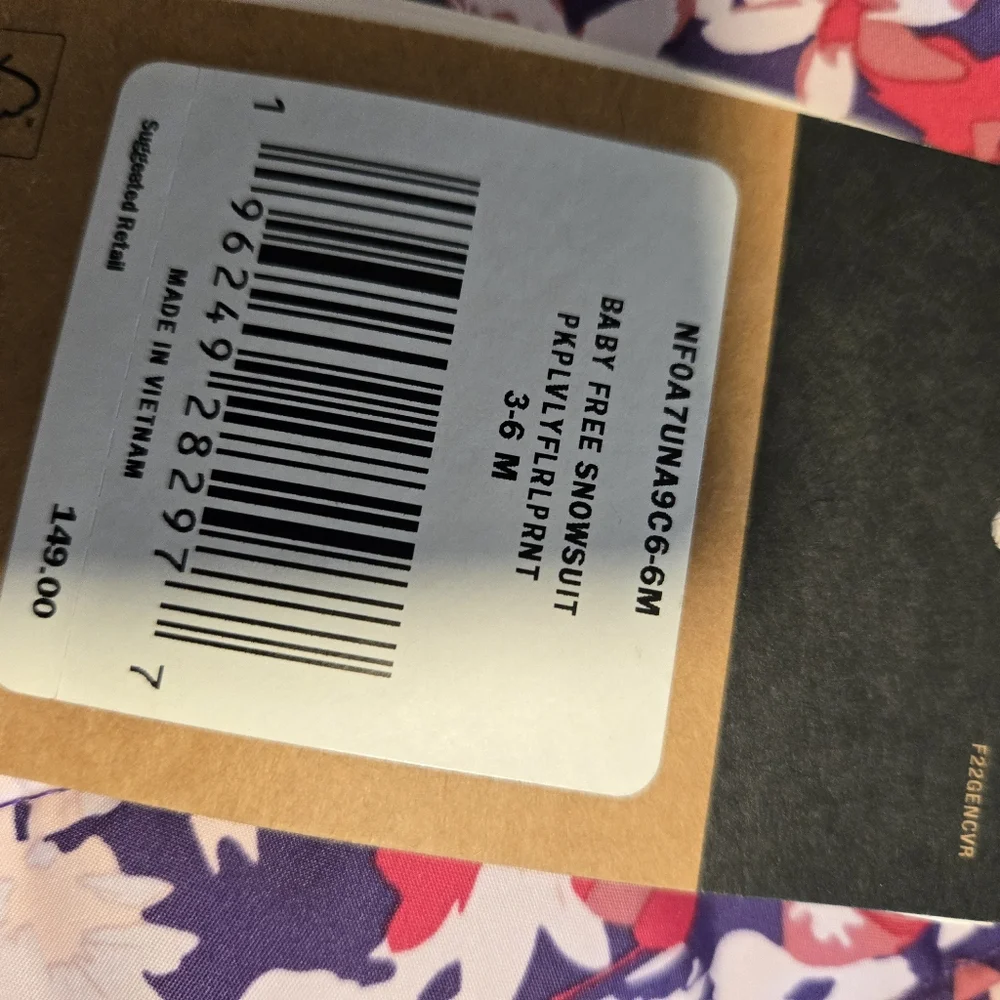 The North Face Purple and Pink Snowsuit - Picture 5 of 7